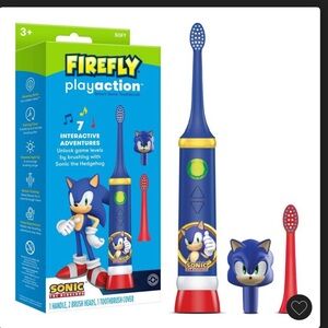 Firefly Play Action Electric Toothbrush - Sonic the Hedgehog